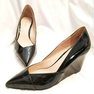 Pour la Victoire wedge heels 6.5 M Minna black